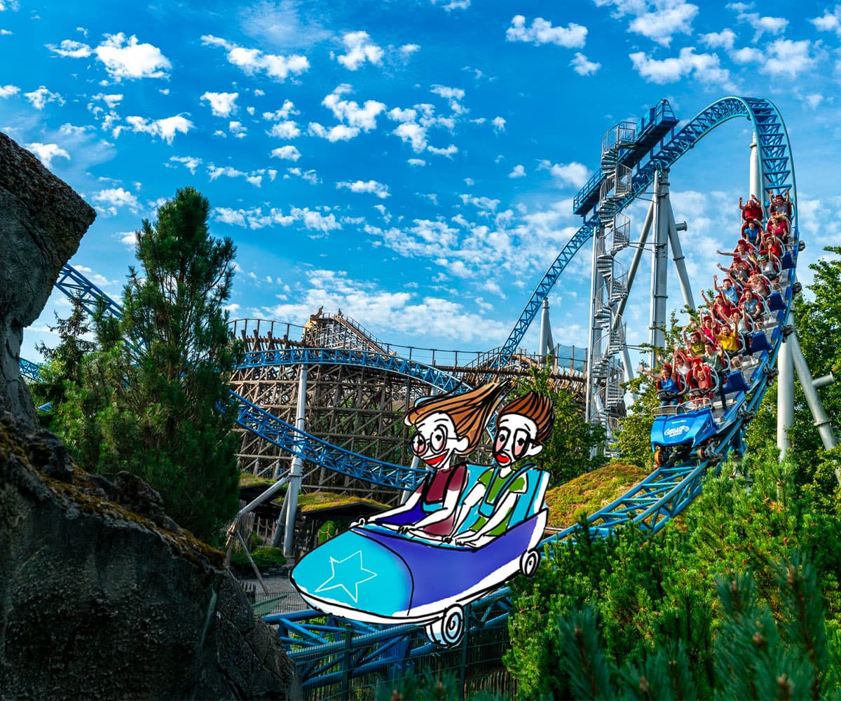 Les meilleurs parcs d’attractions du coin ! 🎢