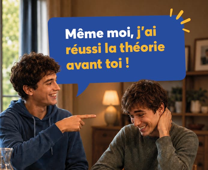 Bye bye le siège passager, hello le permis