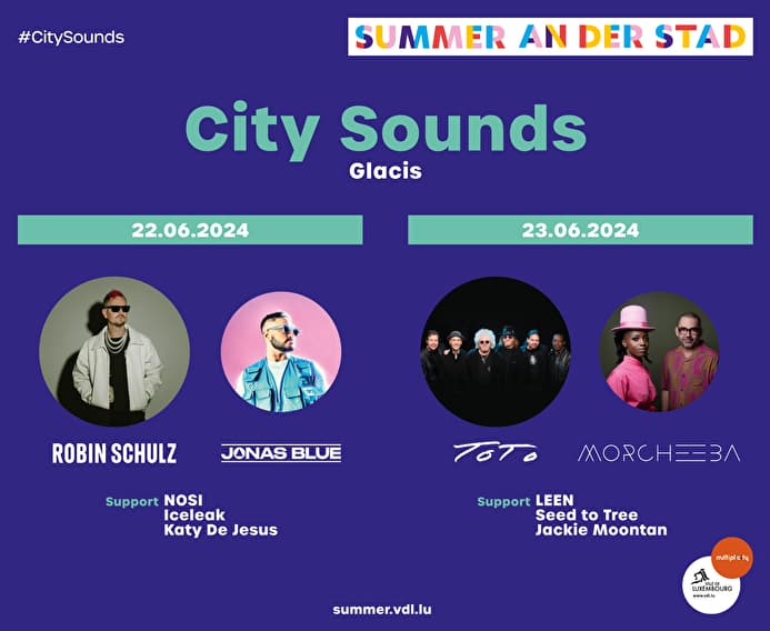 City Sounds, les concerts gratuits