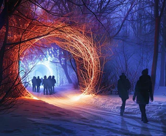 Step through the winter gateway