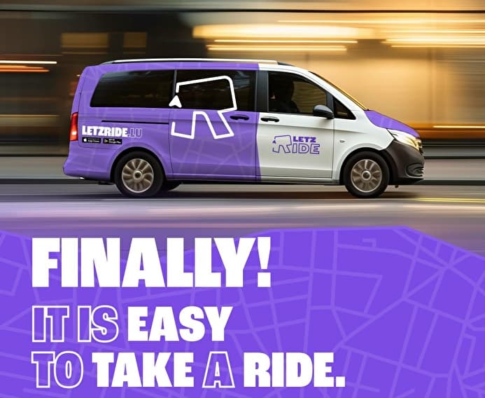 Le nouveau service pour tes trajets partout au Luxembourg