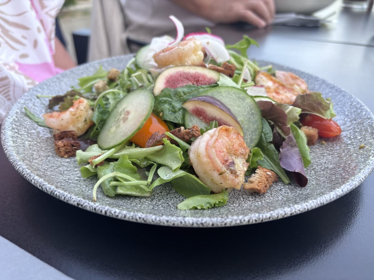 Bistro Quai: a terrace between vineyards and river - 18