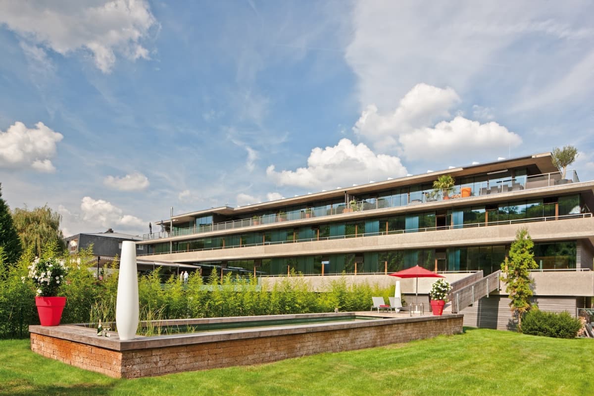 Hôtel-Restaurant de l'Écluse: view over the vineyards and the Moselle - 8