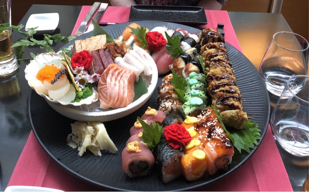 All aboard the sushi train! - 5