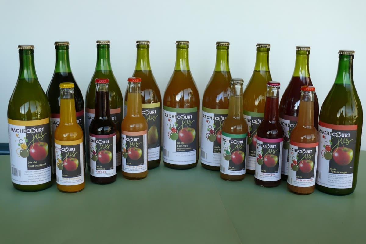 Rachecourt jus, jus de pomme artisanal en Belgique - 10