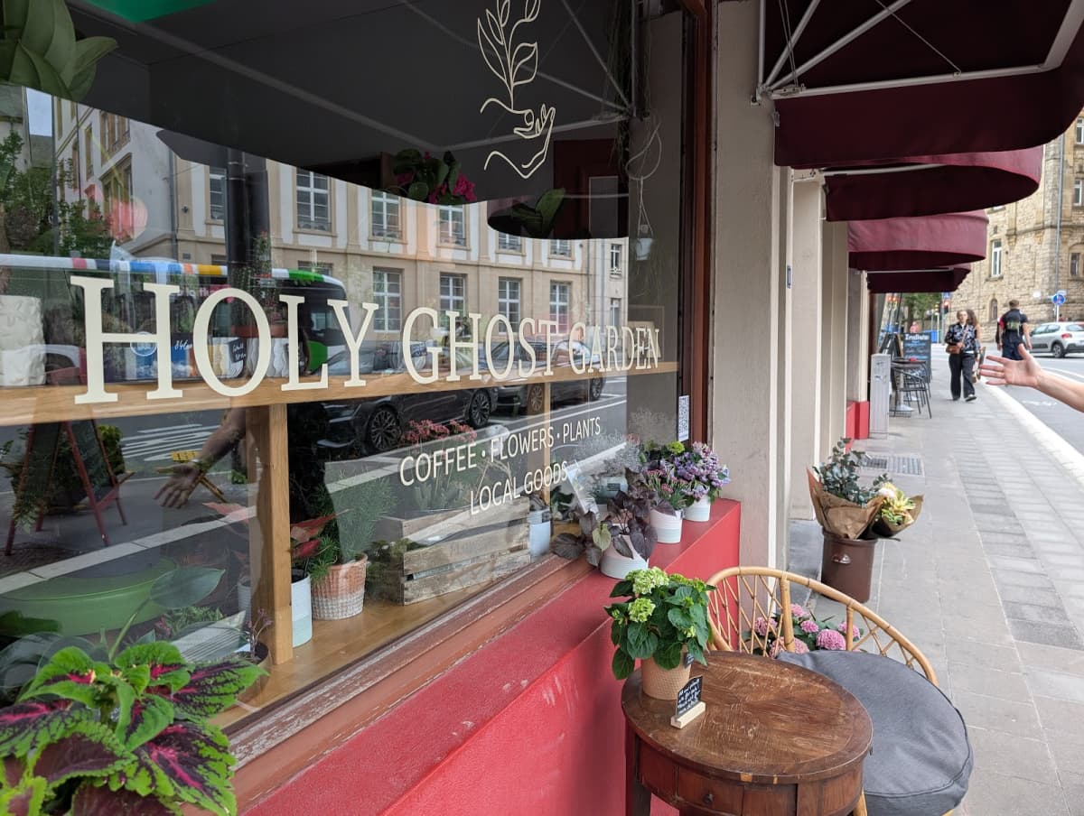 L'un de nos cafés préférés à Luxembourg : Holy Ghost Garden - 11