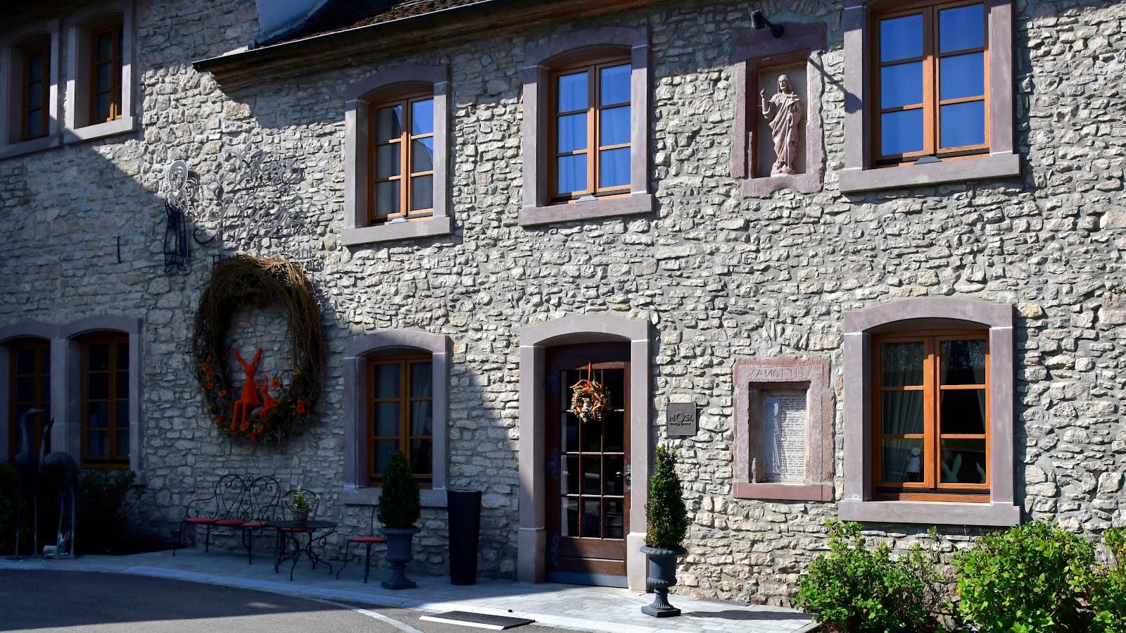 Auberge Saint-Walfrid, table étoilée au bord de la Sarre - 8
