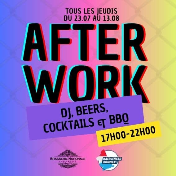 Afterwork à la Brasserie !