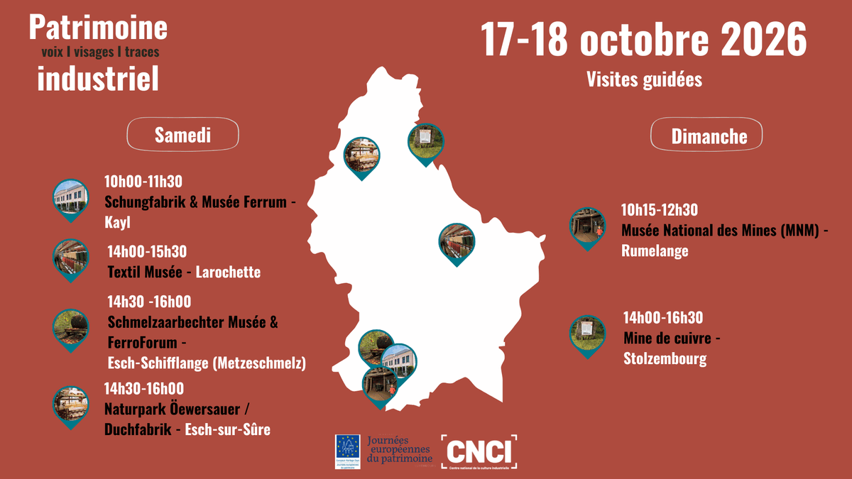 JEP2026 - Industrial Heritage: Voices - Faces - Traces