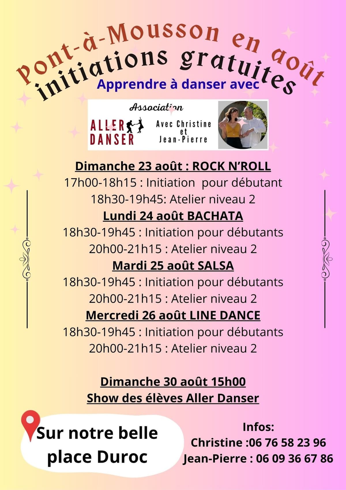 This summer: learn to dance for free in Pont-à-Mousson!