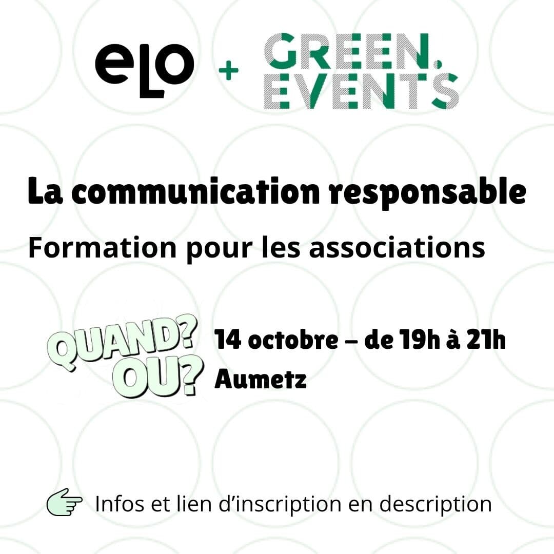 Responsible communication for event organizers