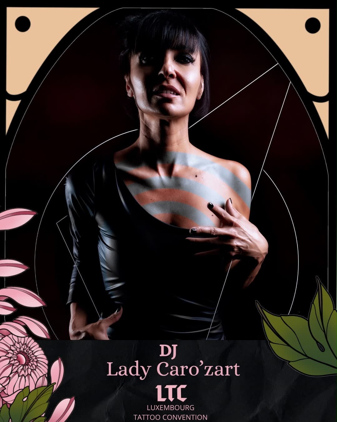 Lady Caroz'art techno show