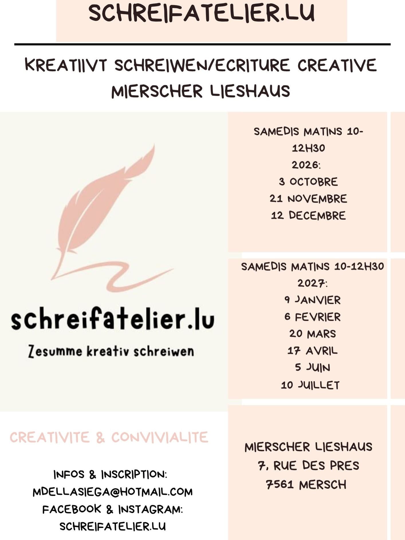 Creative writing workshop