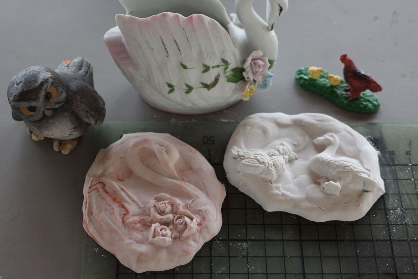 Small workshop: Plaster birds