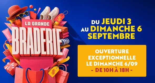 Braderie au Kirchberg !