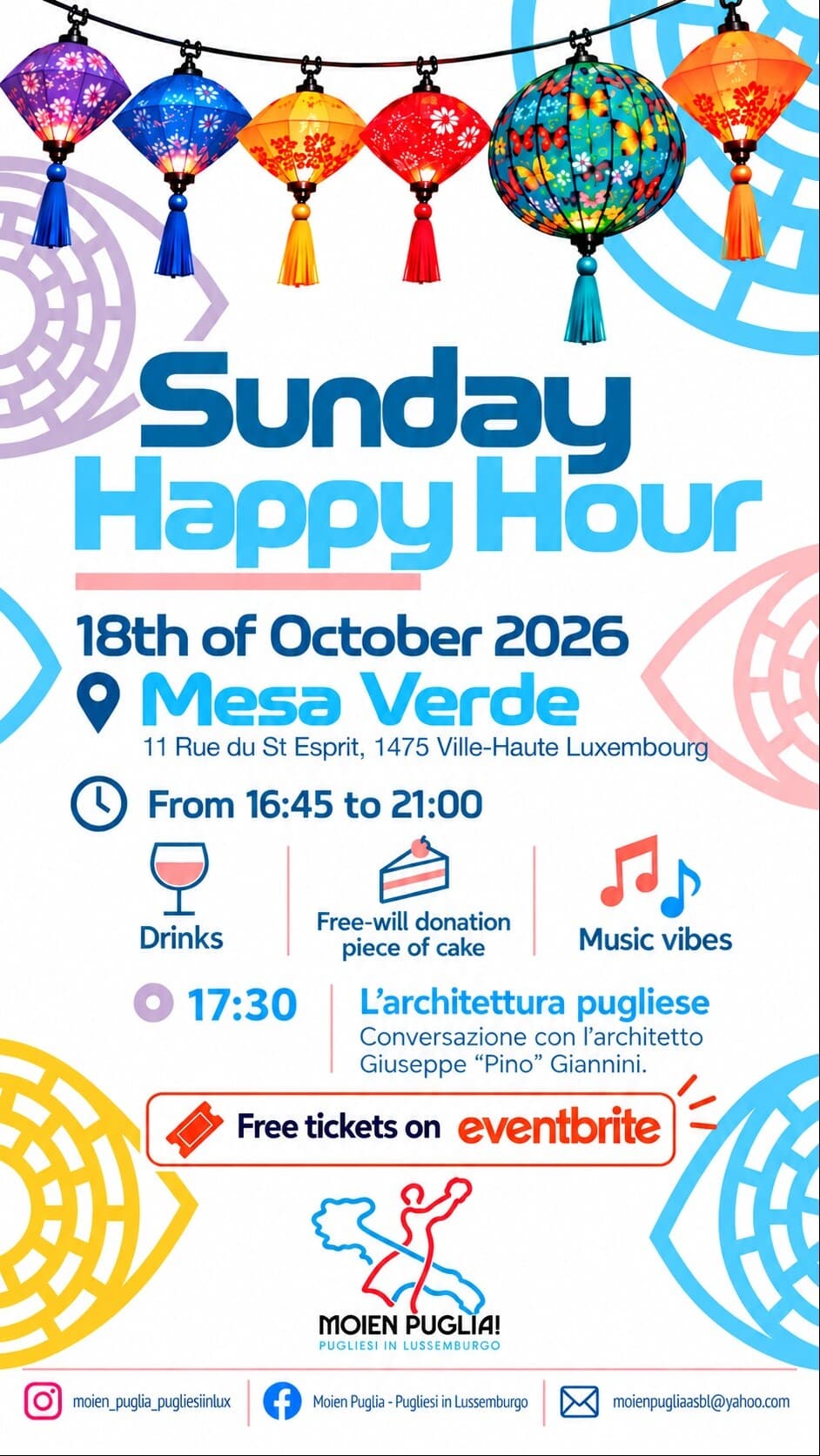 Happy Hour Moien Puglia!