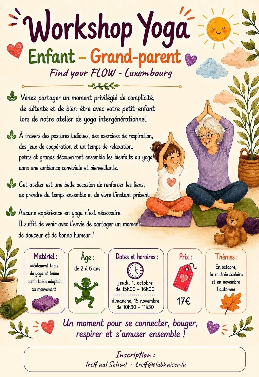Atelier Yoga enfant