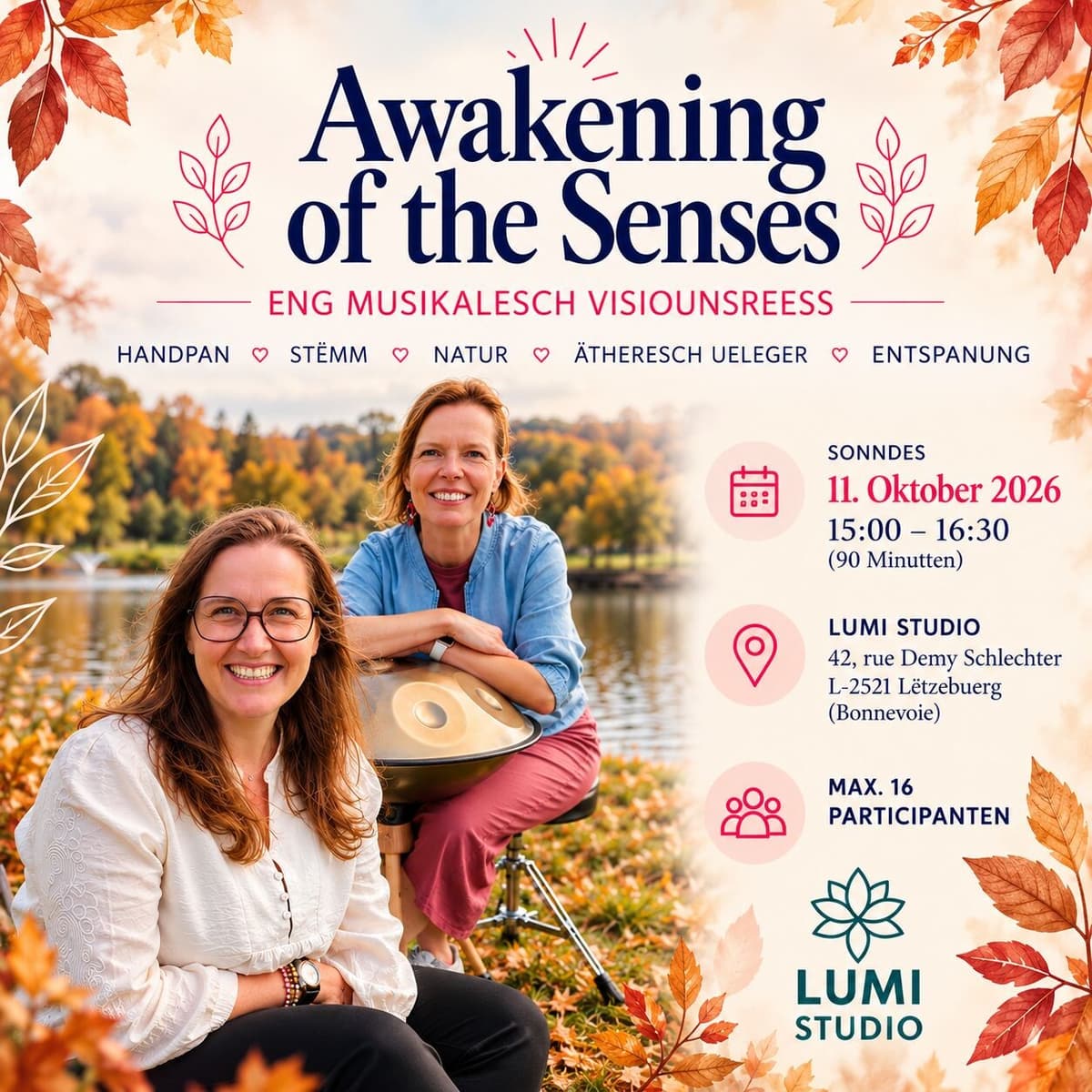 Awakening of the Senses - eng musikalesch Visiounsrees