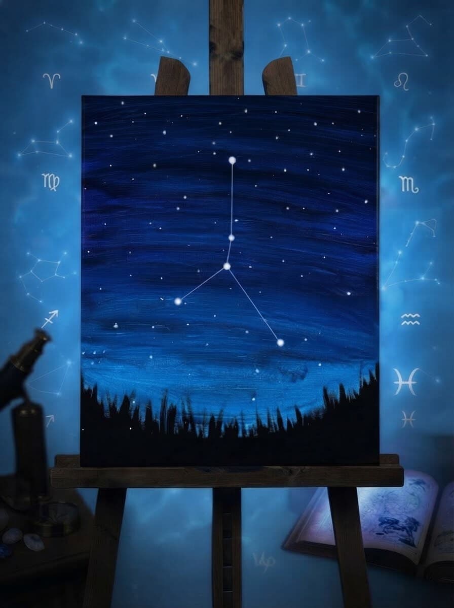 Acrylic Arts "Zodiac Map"