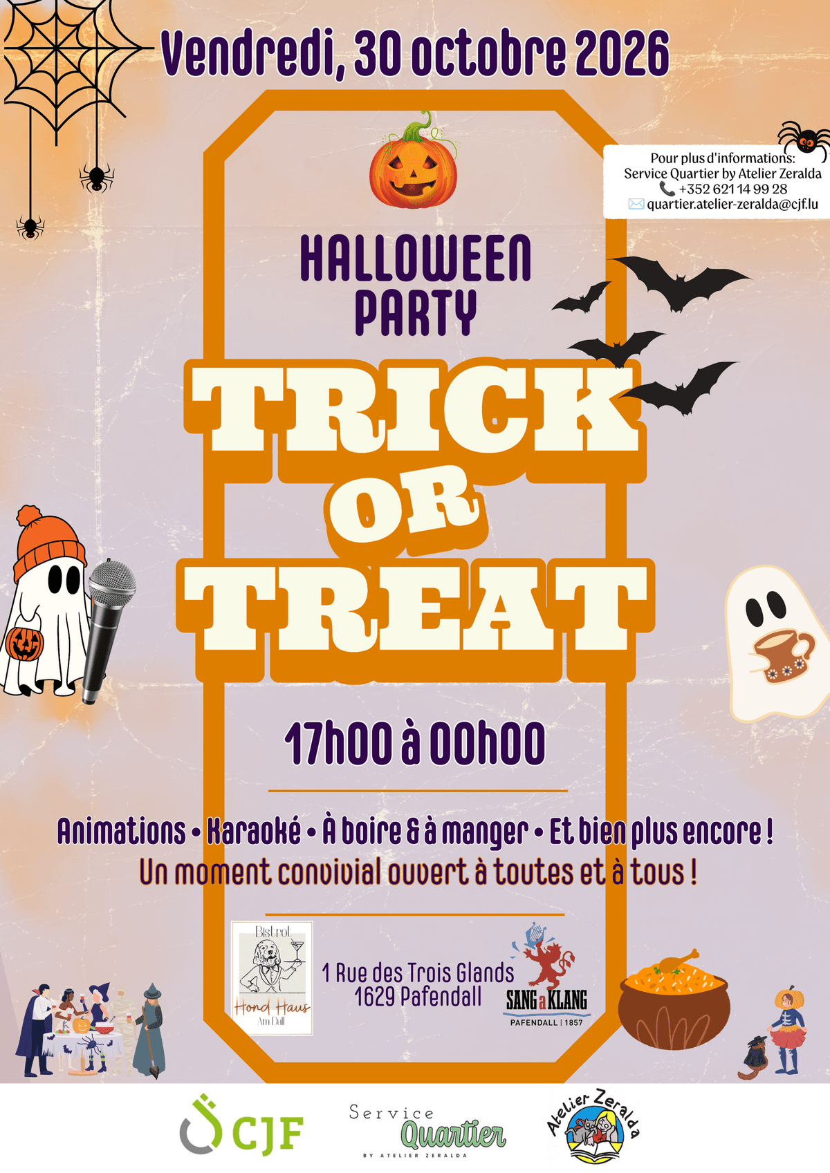 Halloween party - Trick or treat !
