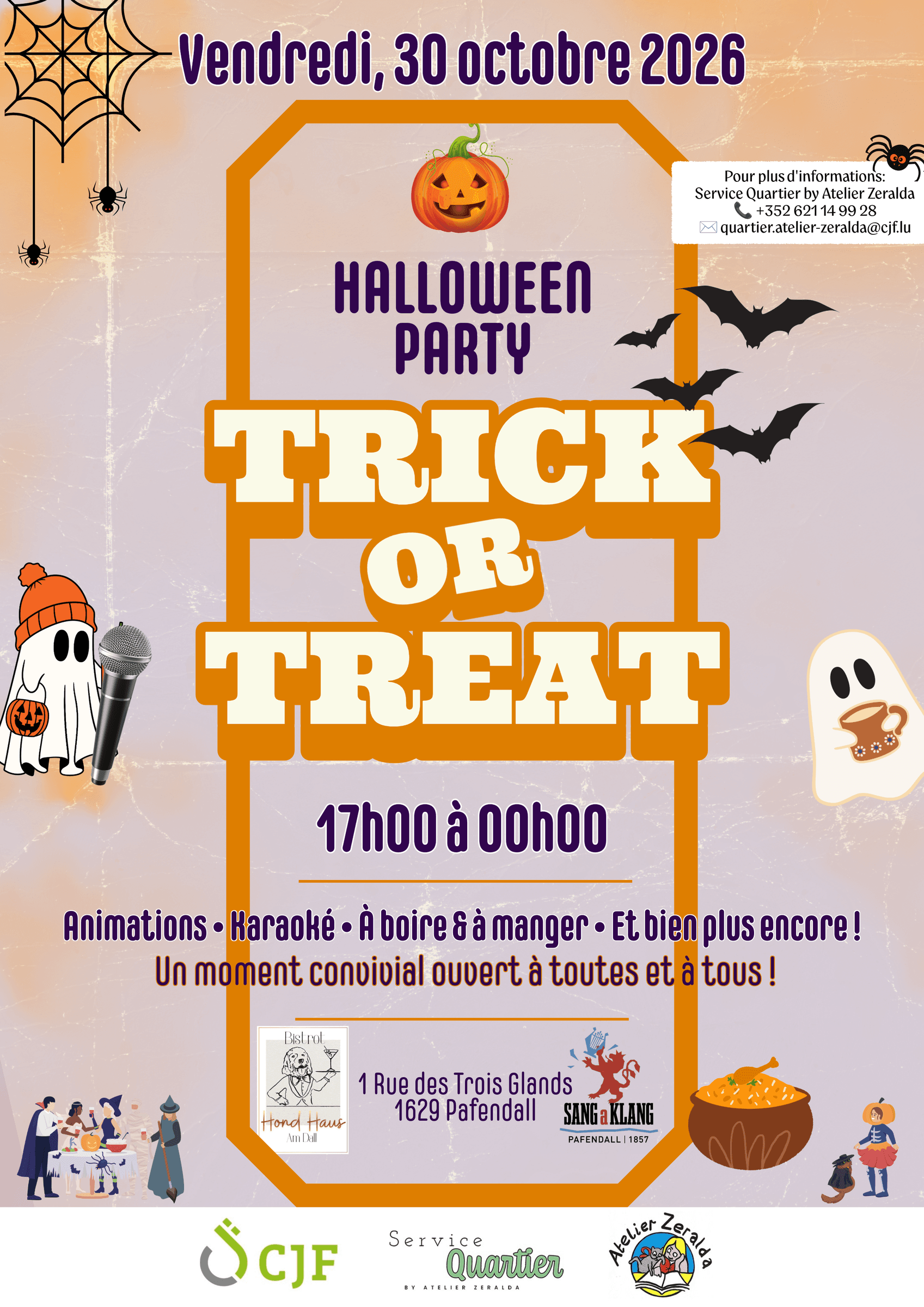 Halloween party - Trick or treat !
