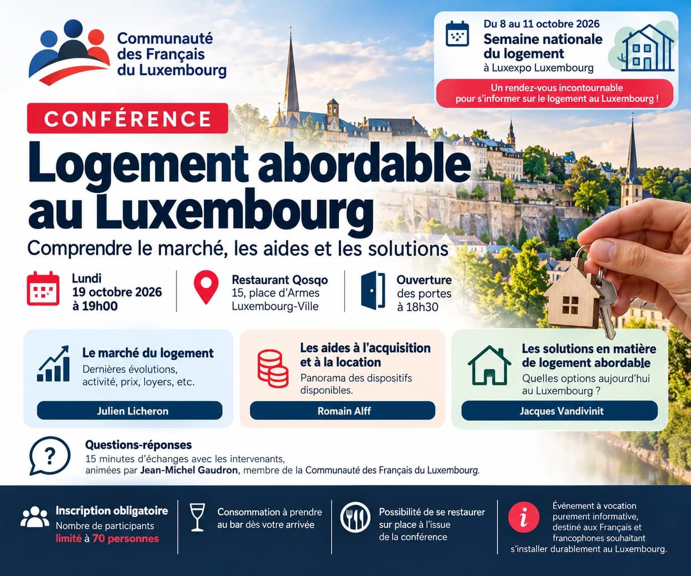 Conférence «Logement abordable au Luxembourg»