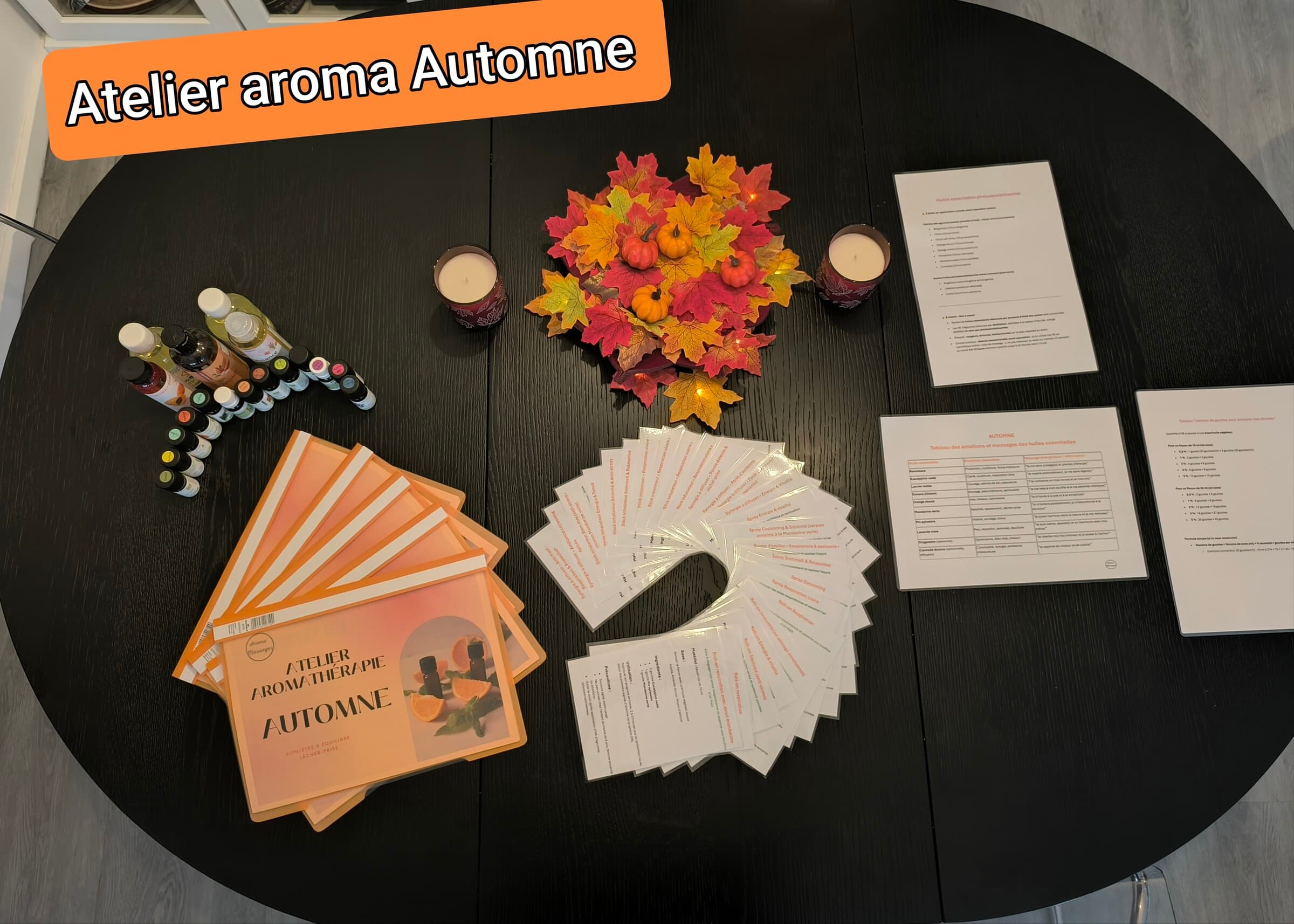 Cocooning Autumn Aromatherapy Workshop
