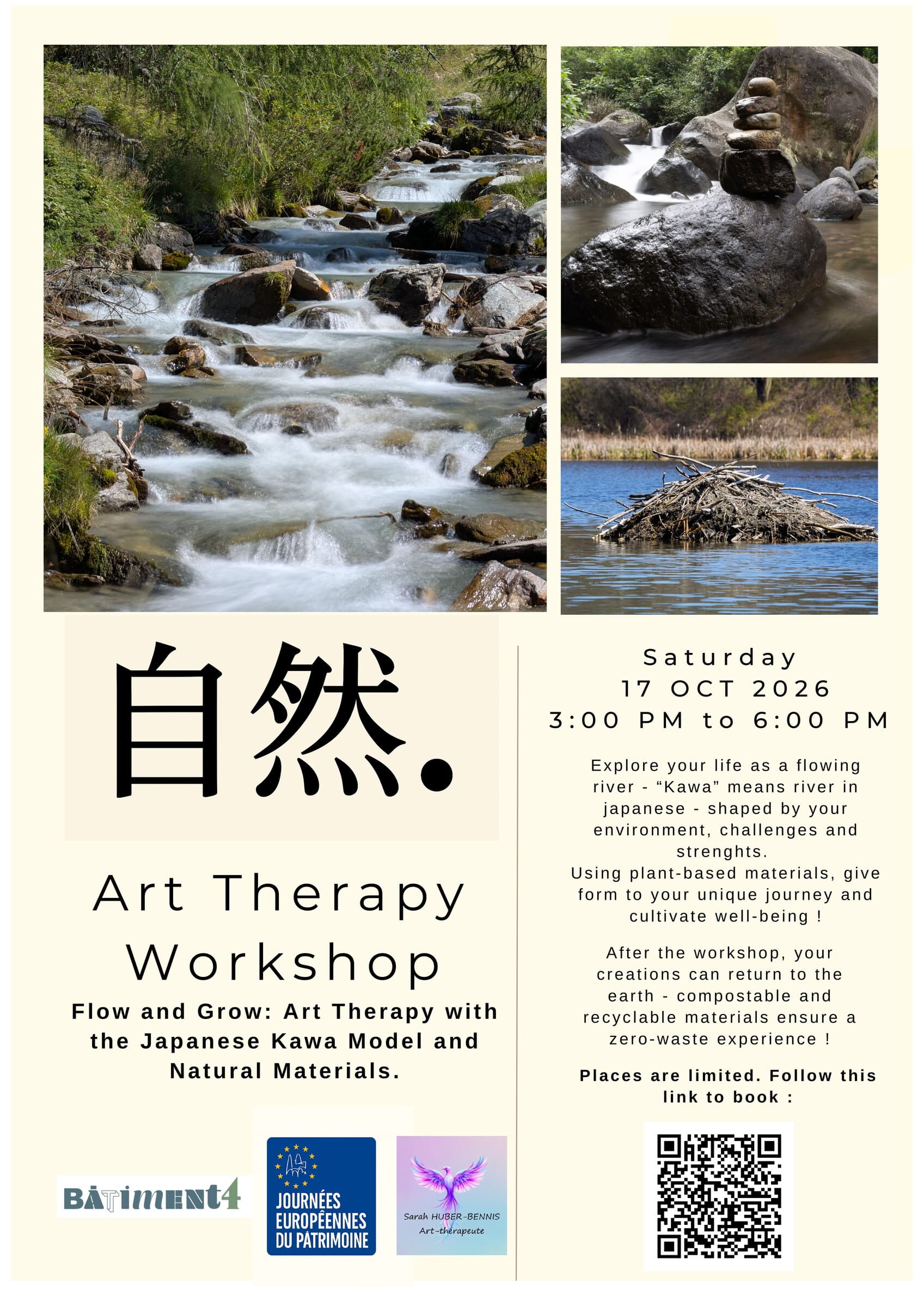 Flow & Grow: Kawa Model Art Therapy Workshop.