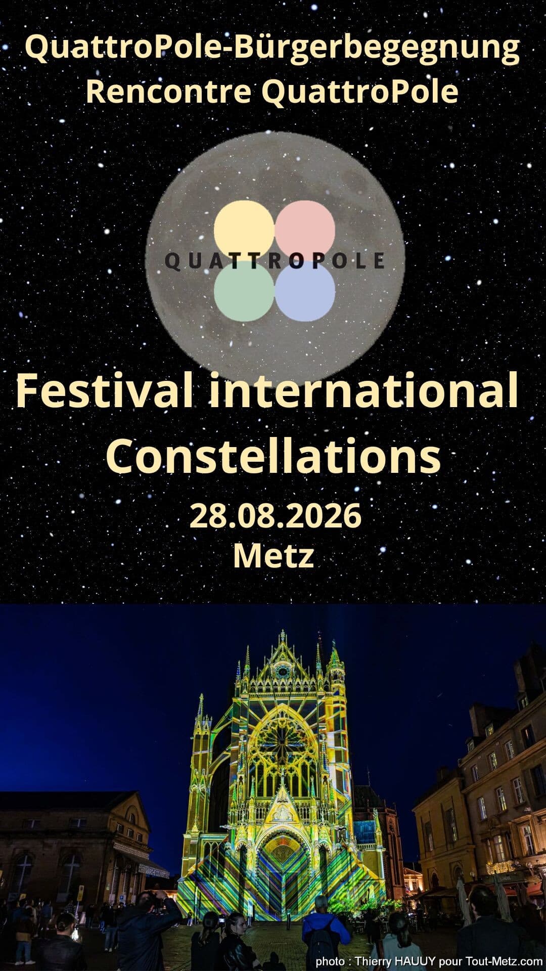 Rencontre QuattroPole: Constellations de Metz