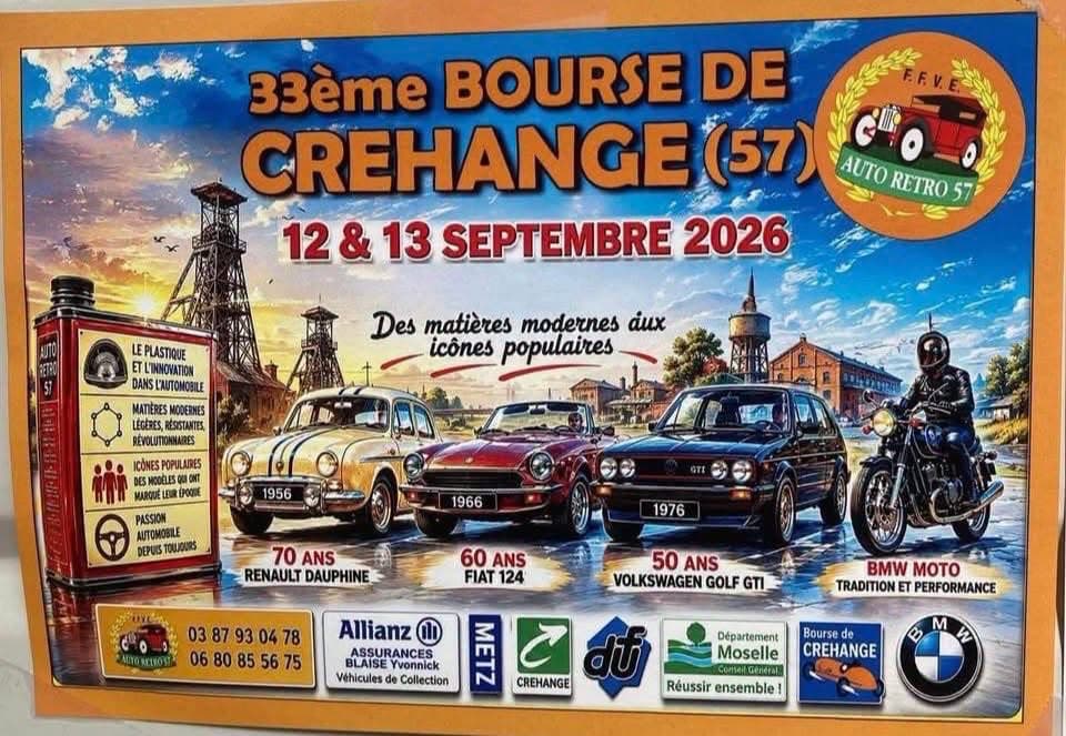 Sortie JRS CarPassion – 33ᵉ Bourse de Créhange