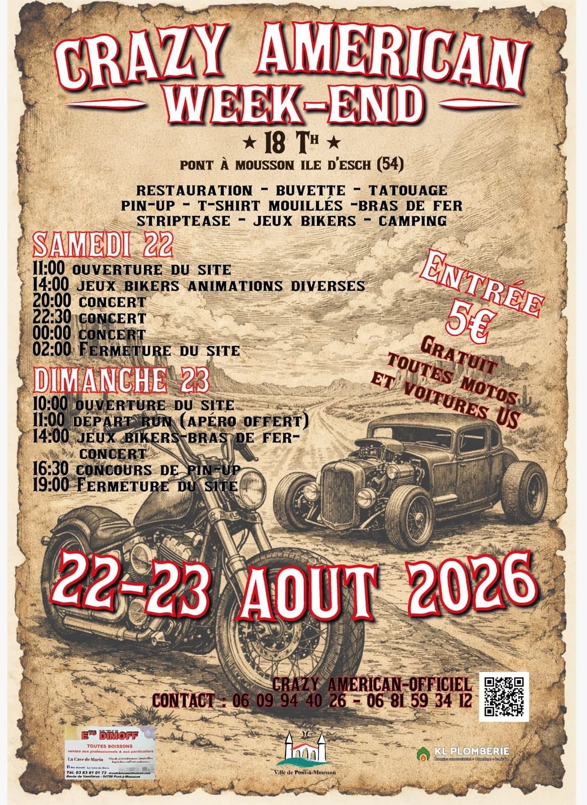 18ème édition du Crazy American