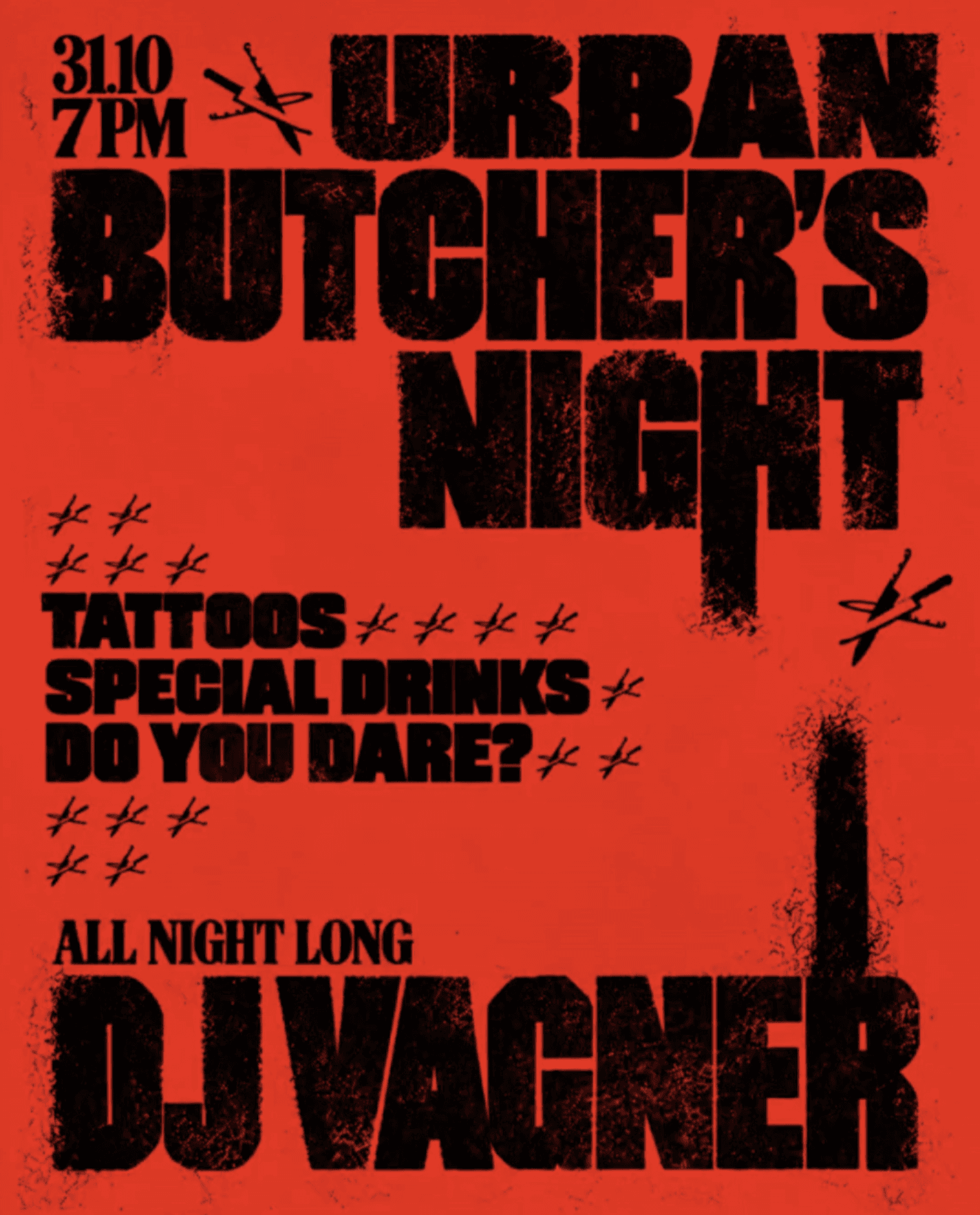 Urban butcher's night