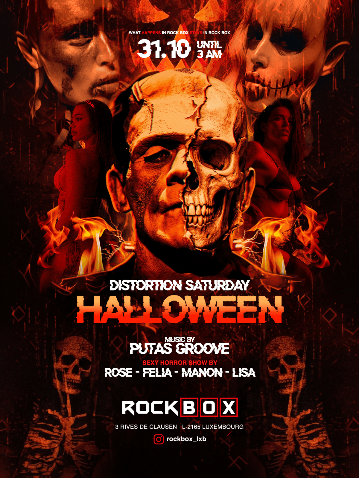 Distortion Saturday — Halloween