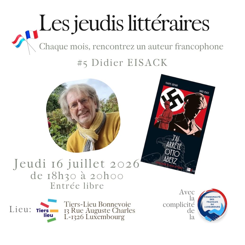 Literary Thursdays #5 with Didier Eisack