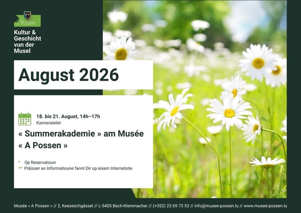 "Summerakademie" at the "A Possen" Museum