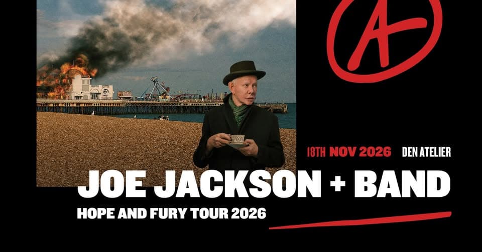 Joe Jackson + Band I Hope And Fury Tour 2026 I Luxembourg