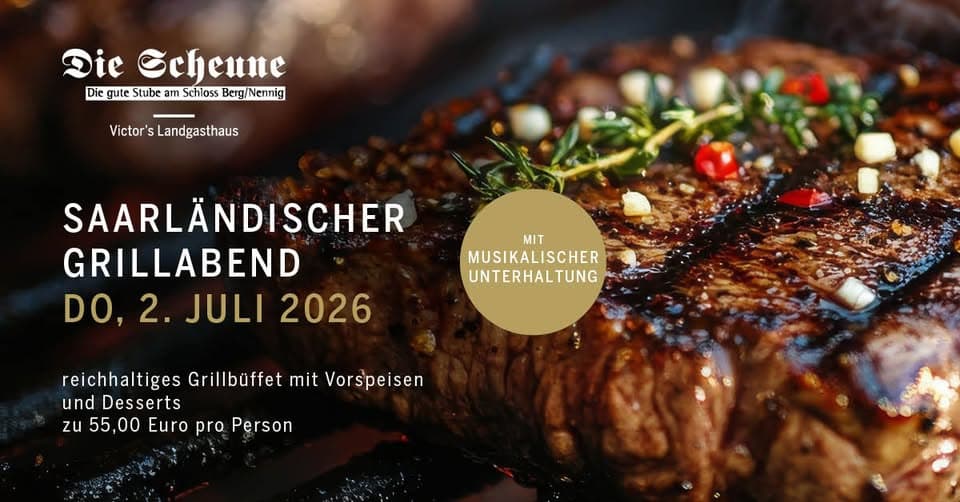 Saarland Barbecue Evening at Victor's Landgasthaus Die Scheune