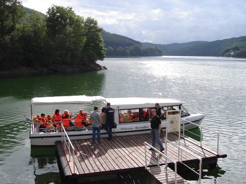 Solar boat tour + Burfelt Museum