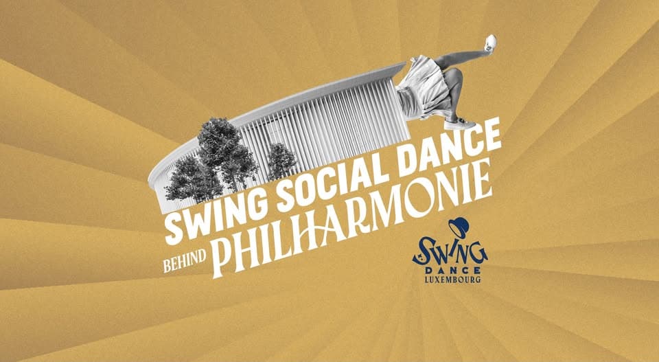 Danse sociale en plein air derrière la Philharmonie