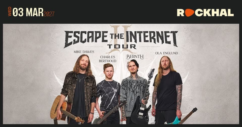 Escape the Internet • Rockhal, Luxembourg