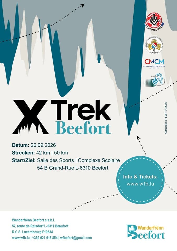 Beaufort X-Trek FLMP IVV hiking 50 + 42 km