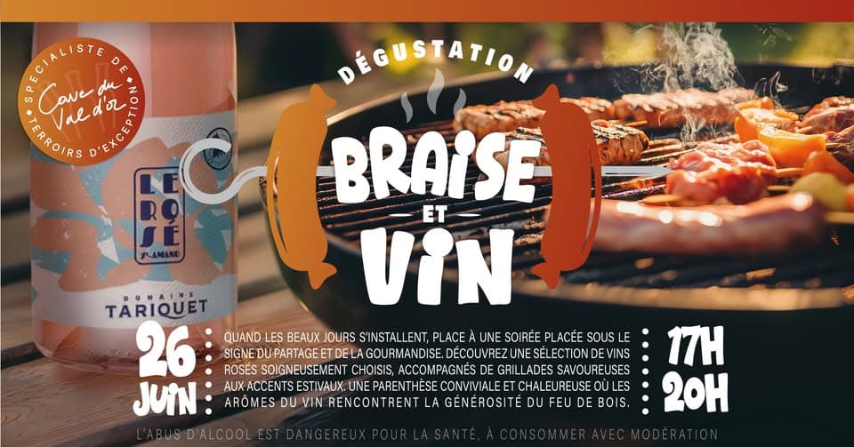 Dégustation Braise et Vin