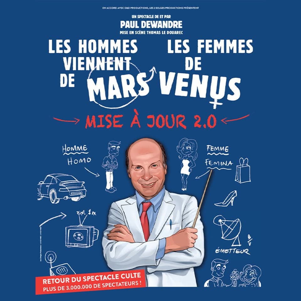 Les hommes viennent de Mars, les femmes de Vénus - Update 2.0