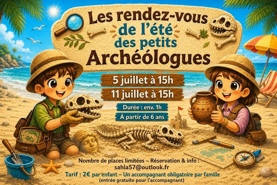 Le Rendez-vous des petits archéologues