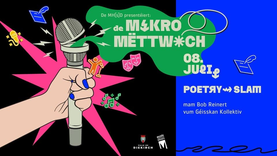 Le Mikro-Mëttwoch : édition Poetry Slam