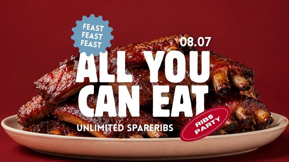 All you can eat spareribs