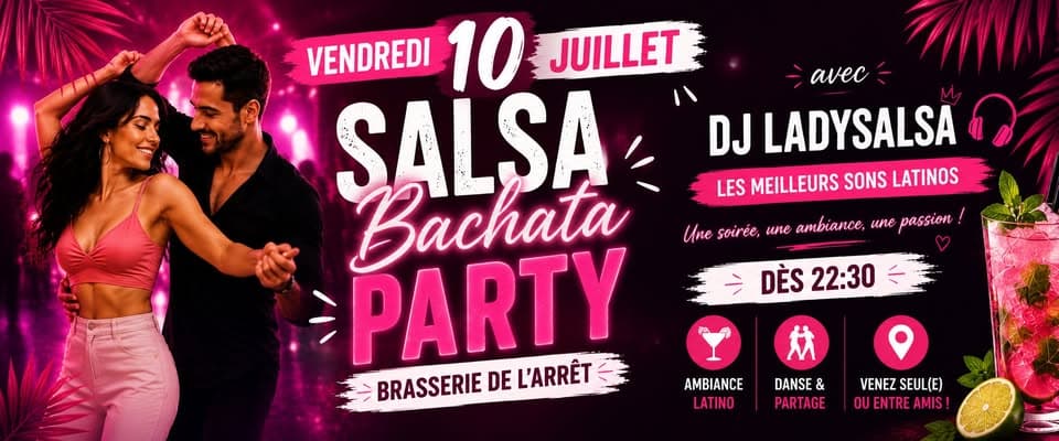 DJ Ladysalsa présente : SB Summer Social Night