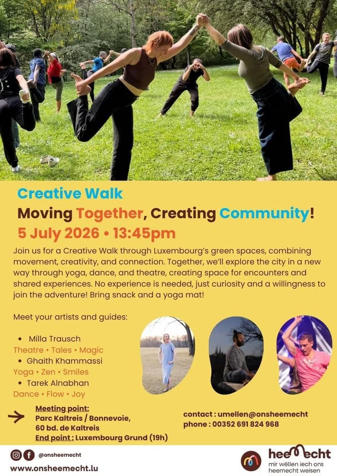 Creative Walk: Moving Together, Creating Community
