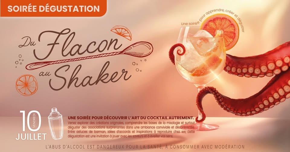 Dégustation Cocktails - Du Flacon au Shaker