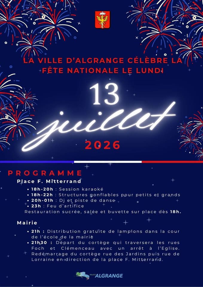 Fête nationale - Algrange